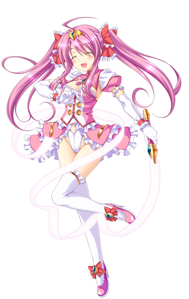 1girl, ^_^, ahoge, aoi_masami, arty_cherry, blush, bow, breasts