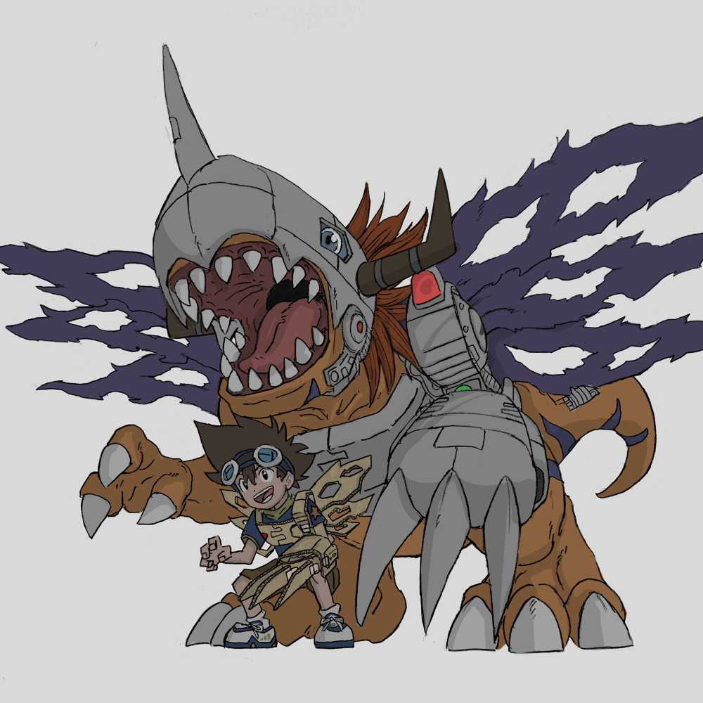 1boy, blue_eyes, brown_eyes, brown_hair, cardboard, cardboard_costume, child, cosplay