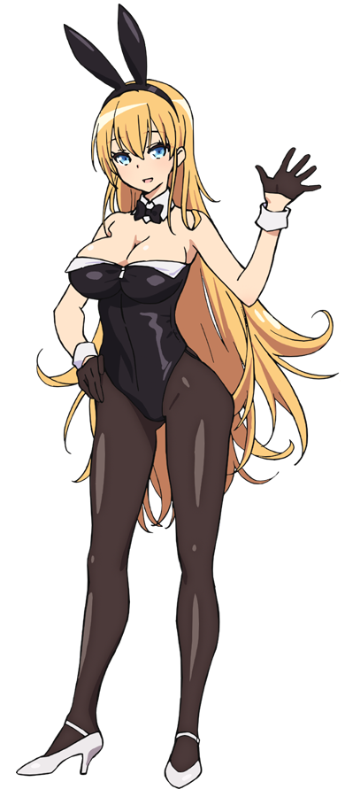 1girl, animal_ears, anime_coloring, azur_lane, bare_shoulders, black_bow, black_bowtie, black_leotard