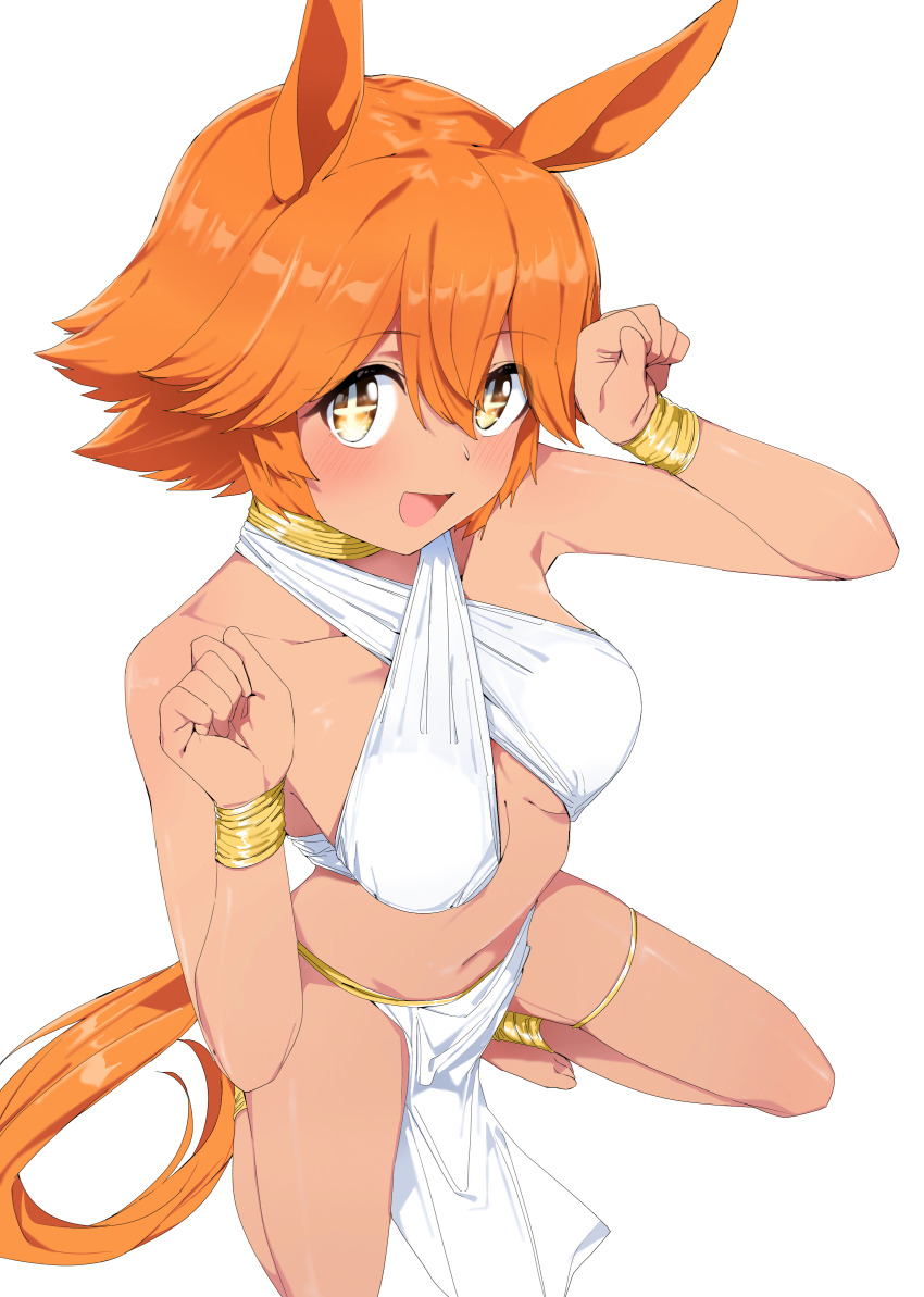 1girl, absurdres, animal_ears, commentary_request, highres, horse_ears, horse_girl, horse_tail