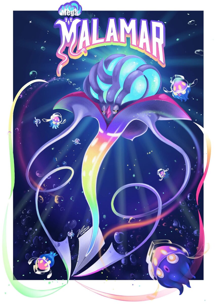 6+others, :o, black_sclera, blawn_z, character_name, closed_mouth, colored_sclera, full_body