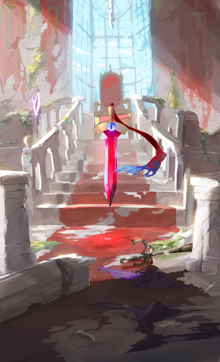 absurdres, alternate_color, animate_object, blue_sky, cloud, commentary_request, day, floating