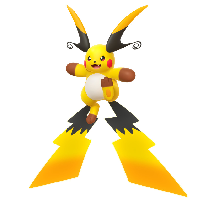 3d, :3, absurdres, artist_request, fang, full_body, gen_1_pokemon, highres