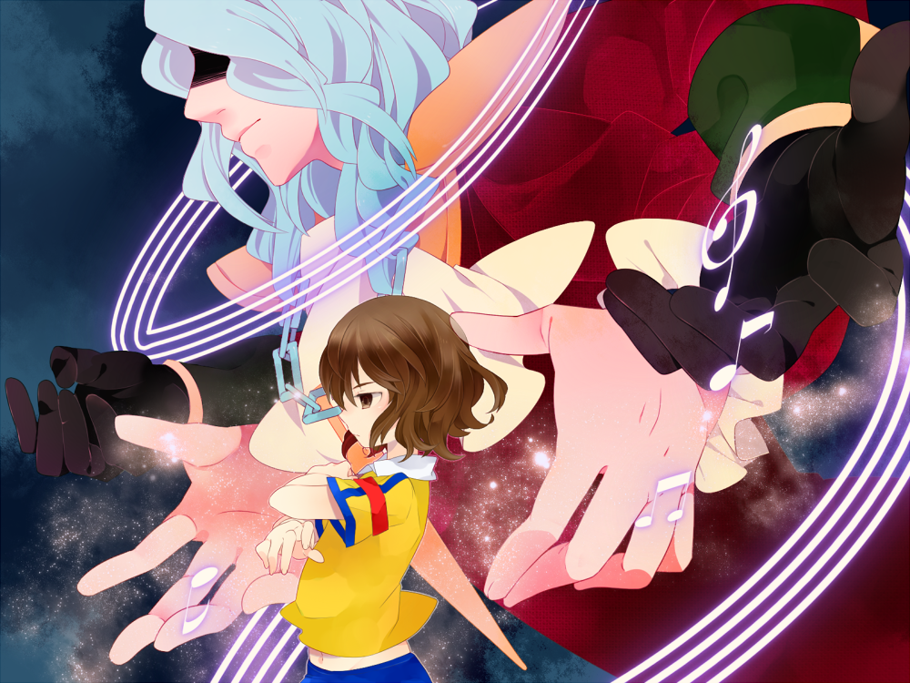 2boys, armband, bad_id, bad_pixiv_id, blue_hair, brown_eyes, brown_hair, inazuma_eleven