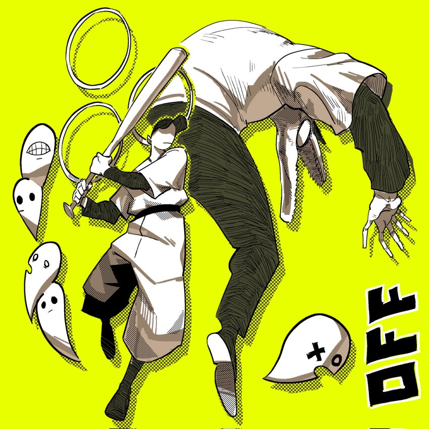 2boys, add-on_(off), alternate_form, bad_batter, baseball_bat, baseball_cap, baseball_uniform, belt