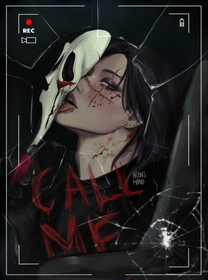 1boy, absurdres, alternate_costume, aransmind, artist_name, battery_indicator, black_background, black_gloves