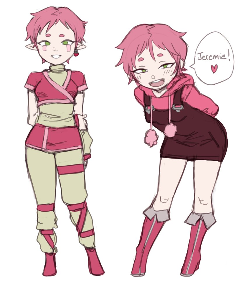 0lightsource, 1girl, absurdres, aelita, breasts, code_lyoko, commentary, dual_persona