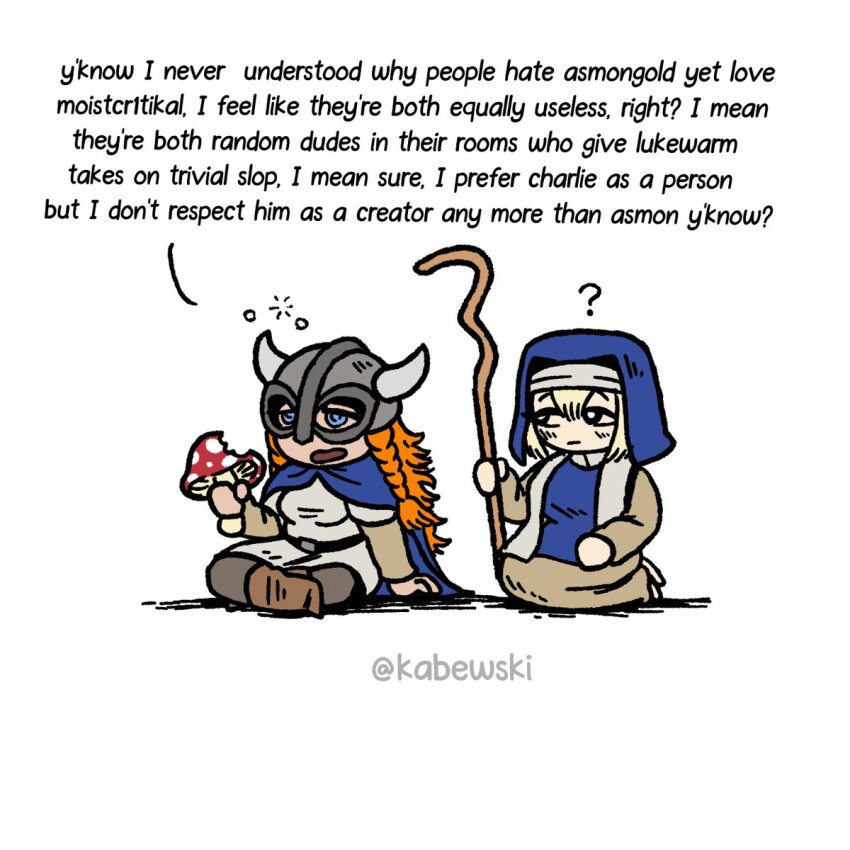 2girls, age_of_empires_(series), age_of_empires_ii, artist_name, asmongold, berserker_(age_of_empires_ii), blonde_hair, commentary