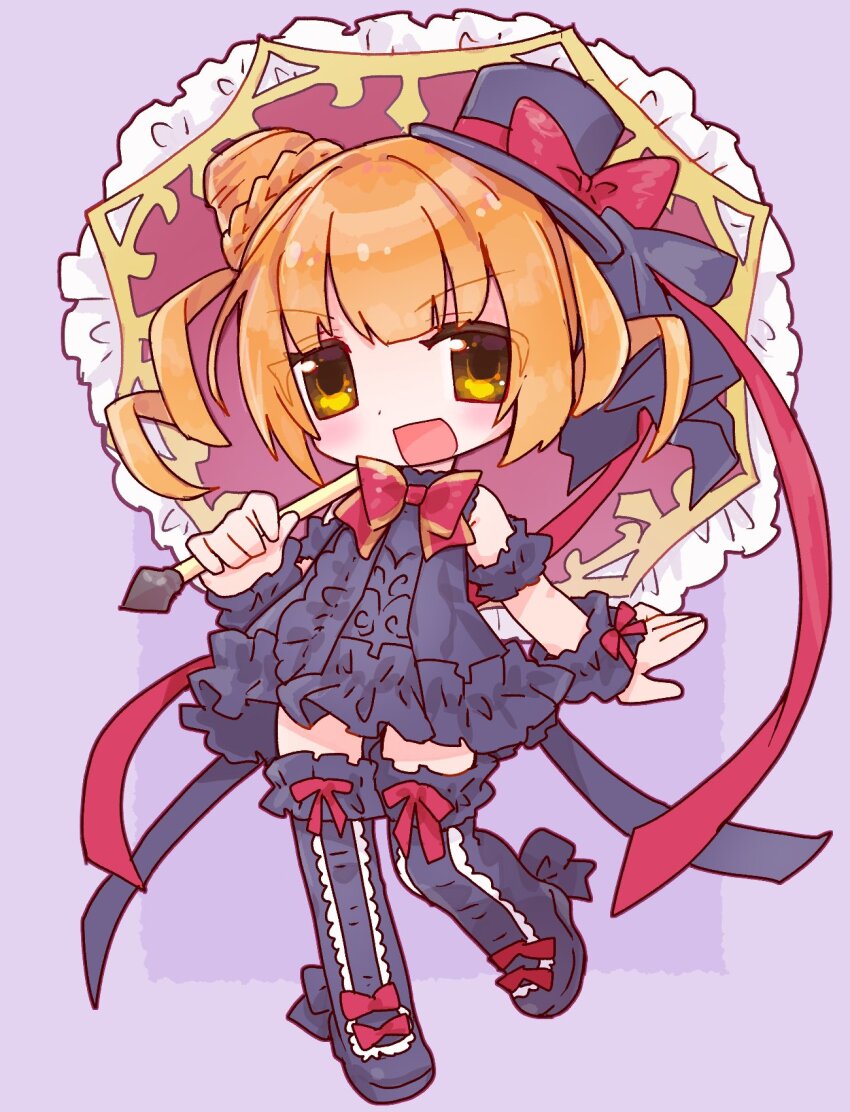 1girl, armband, black_armband, black_boots, black_dress, black_hat, black_wrist_cuffs, boots