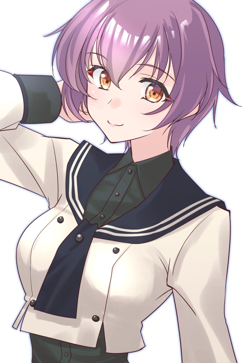 1girl, black_neckerchief, black_sailor_collar, black_shirt, collared_shirt, cosplay, highres, kantai_collection