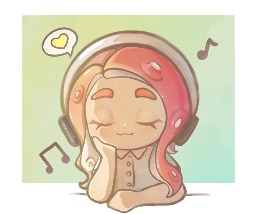 1girl, absurdres, bare_arms, border, chinese_commentary, closed_eyes, closed_mouth, collared_shirt