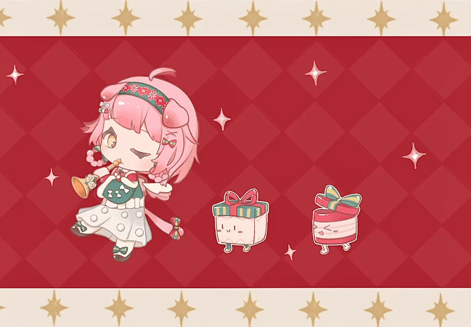 1girl, ahoge, animal_ears, animated, animated_gif, argyle_background, argyle_clothes, argyle_hairband