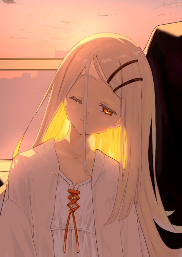 1boy, 1girl, backlighting, black_jacket, blonde_hair, camisole, commentary_request, earrings