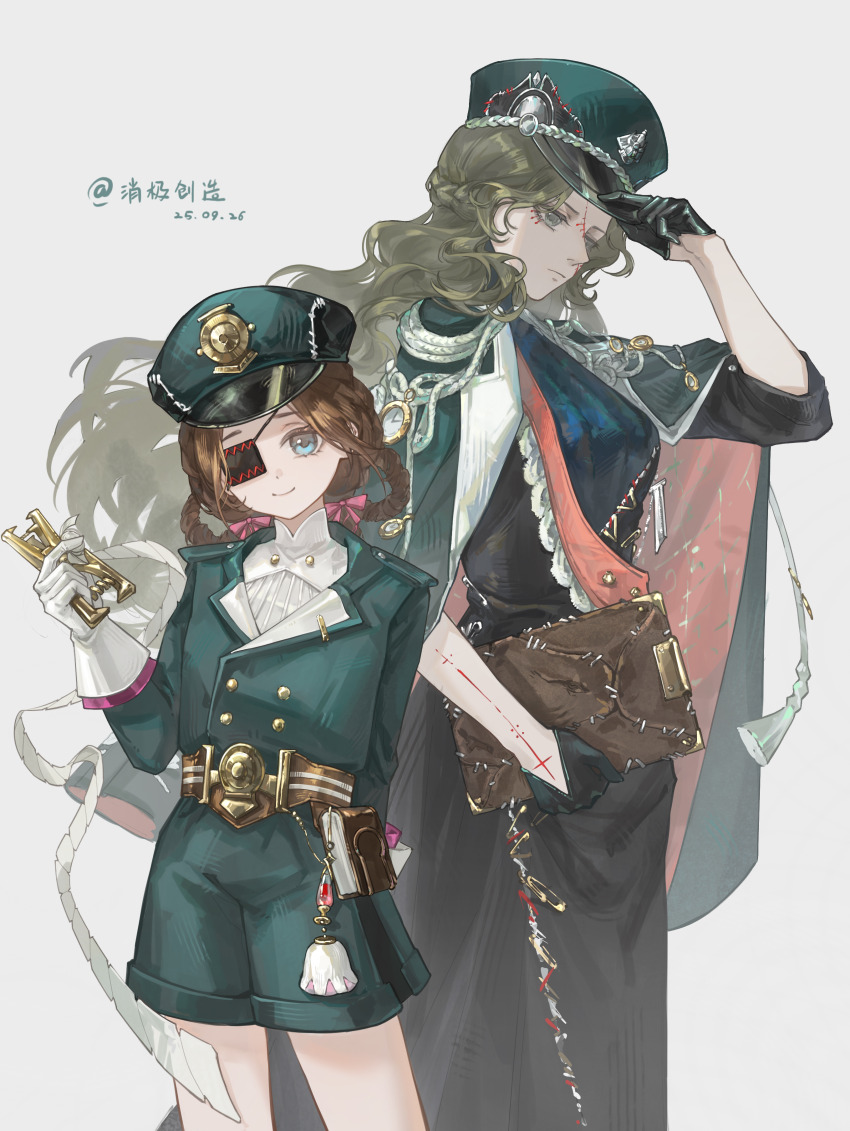 absurdres, aima_(reverse:1999), arm_behind_back, artist_name, belt, black_coat, black_dress, black_gloves