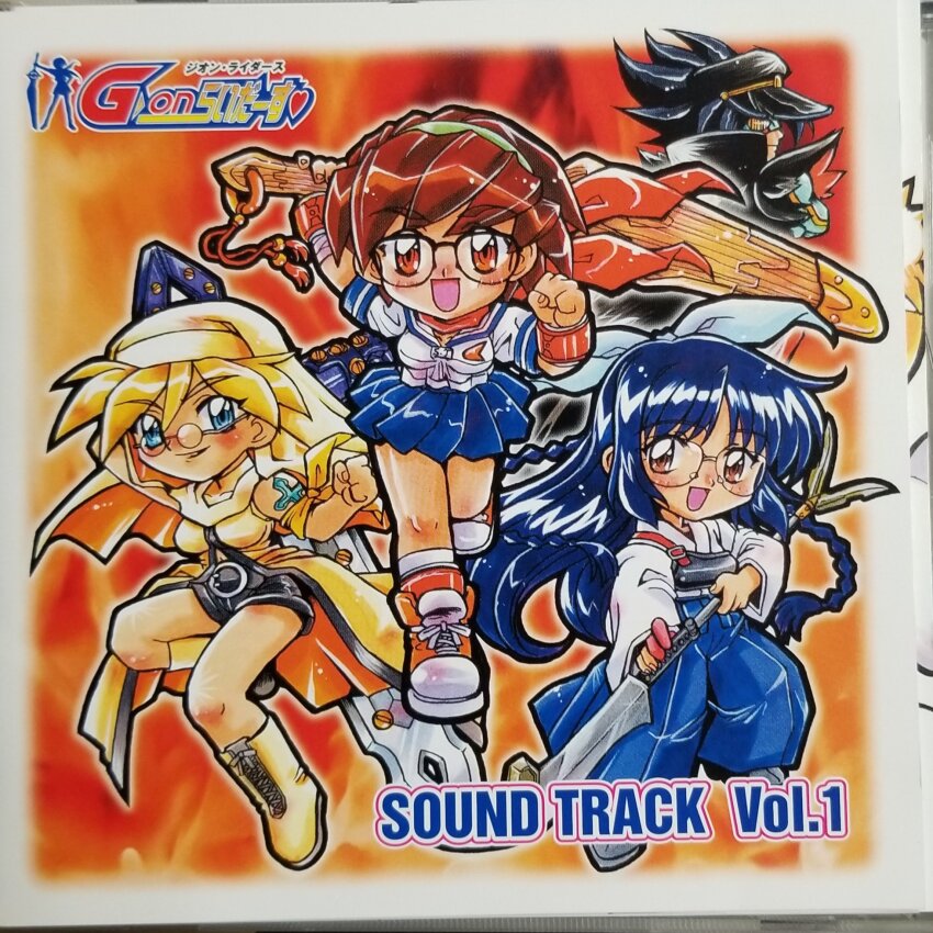 1boy, 3girls, anklet, arashiyama_sara, arm_bow, arm_up, bandaged_arm, bandages