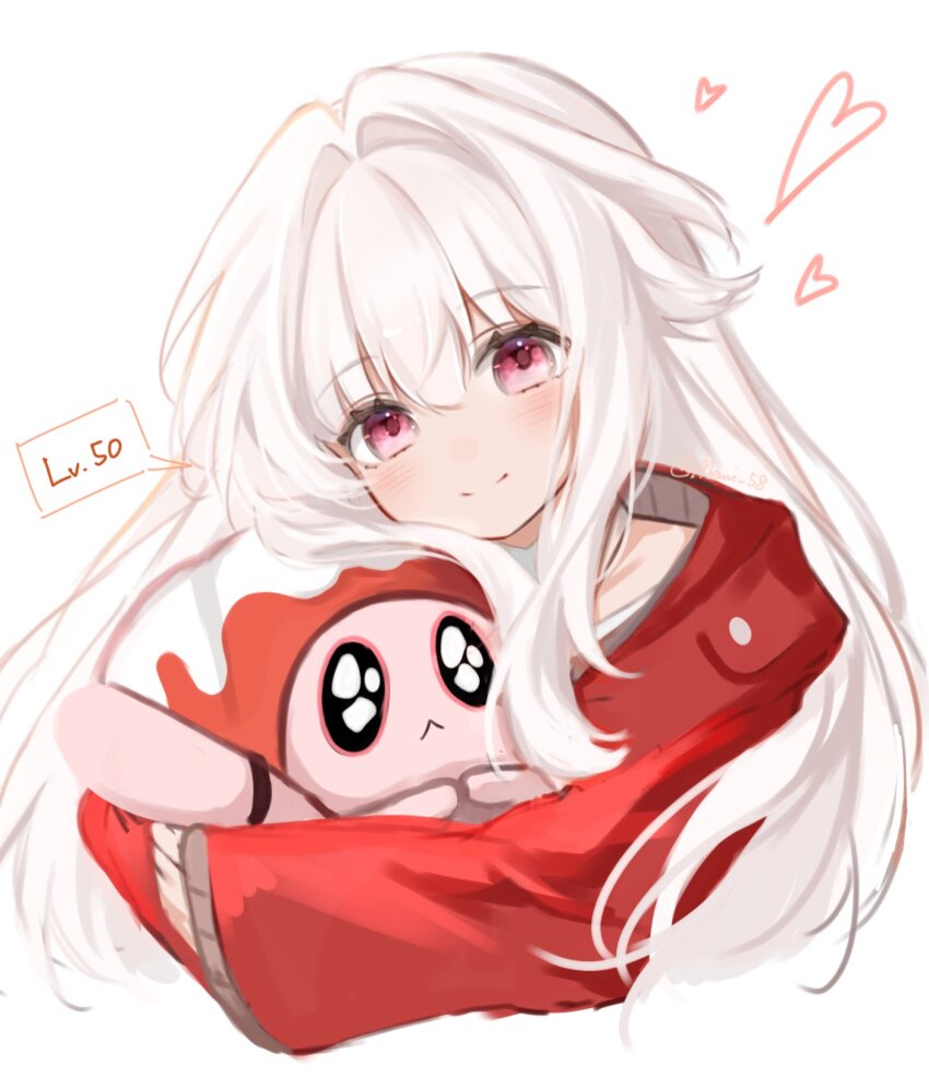 1girl, cat_tail, clara_(honkai:_star_rail), clara_(pure_sugar_child)_(honkai:_star_rail), hair_between_eyes, heart, highres, honkai:_star_rail