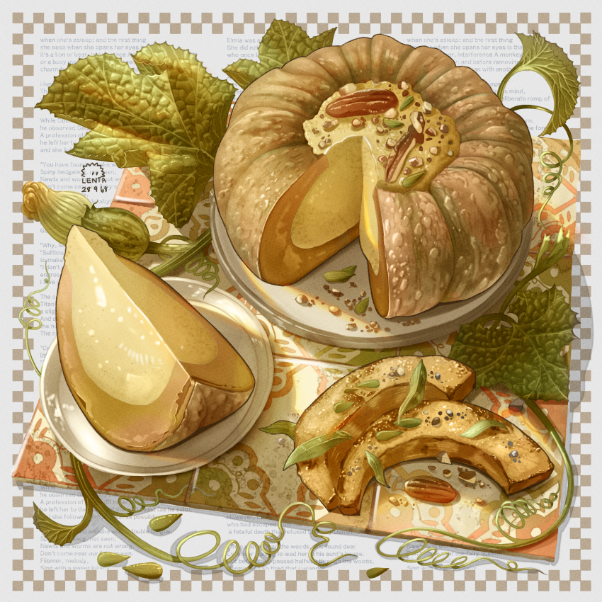 absurdres, artist_logo, artist_name, custard, english_text, food, food_focus, highres