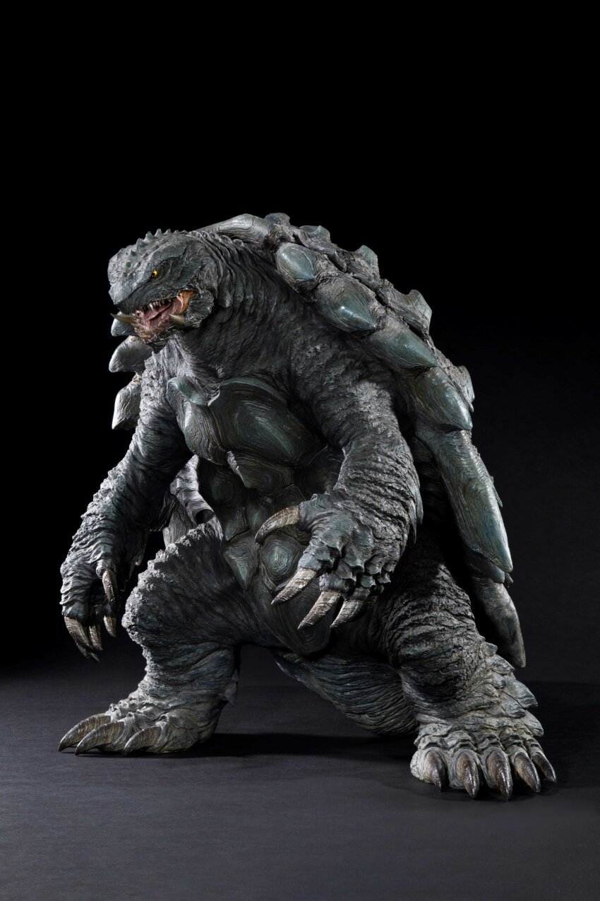 absurdres, fangs, full_body, gamera, gamera_(2015_short), gamera_(series), giant, giant_monster
