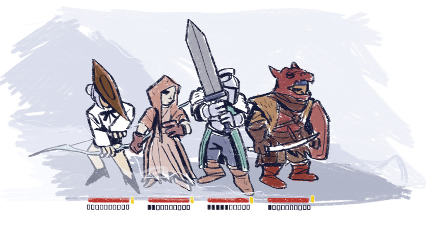 1boy, 1other, 2girls, abbess_feeva, akalorterian, ambiguous_gender, bearer_of_the_curse, belt