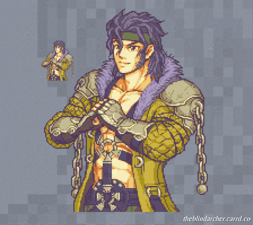 1boy, abs, balthus_von_albrecht, balthus_von_albrecht_(timeskip), black_hair, closed_mouth, fire_emblem, fire_emblem:_three_houses