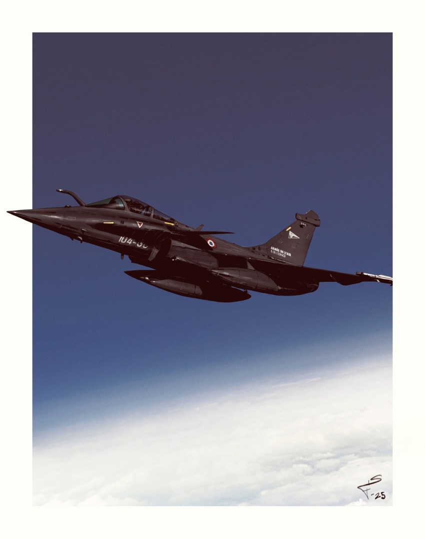 1other, above_clouds, aircraft, airplane, blue_sky, cloud, dassault_rafale, fighter_jet