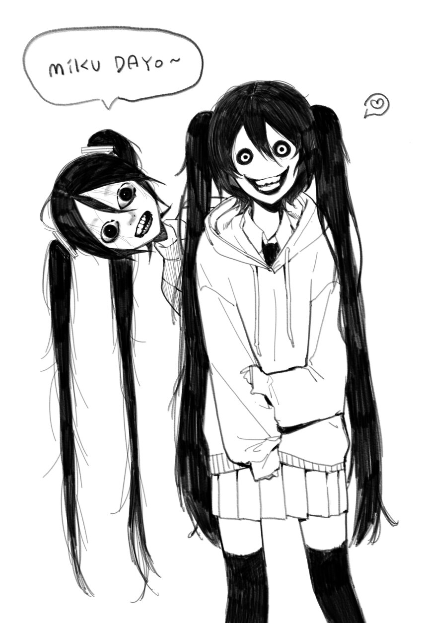 2girls, :d, absurdres, ahenobarbus_henocied, collared_shirt, commentary, cosplay, cowboy_shot