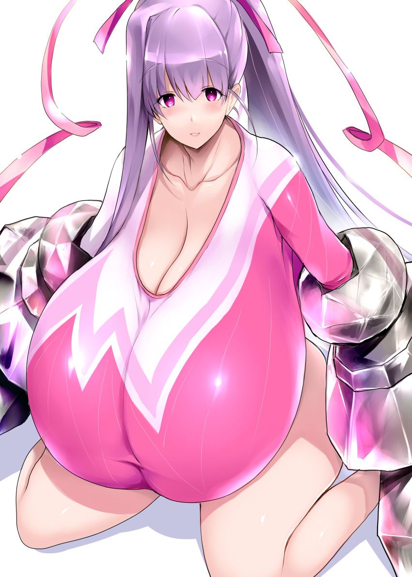 1girl, absurdres, blush, breasts, claw_(weapon), cleavage, collarbone, fate/grand_order