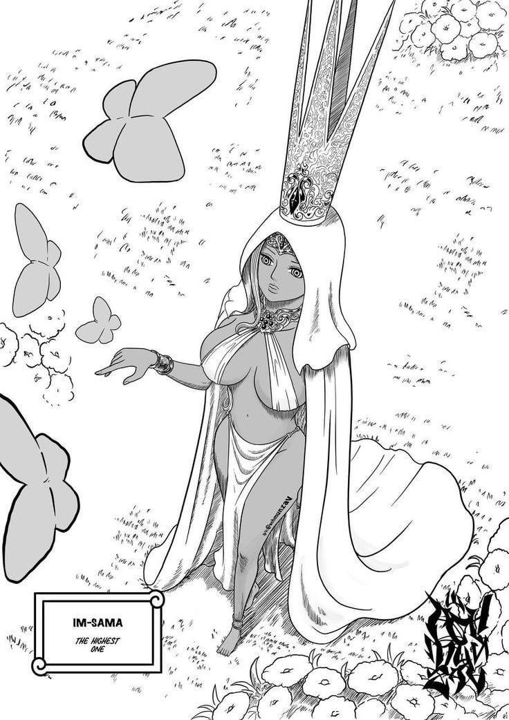 1girl, achmunzav, breasts, bug, butterfly, crown, curvy, fanwork