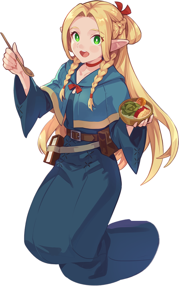 1girl, aqua_capelet, aqua_hood, artist_request, belt, belt_buckle, belt_pouch, blonde_hair