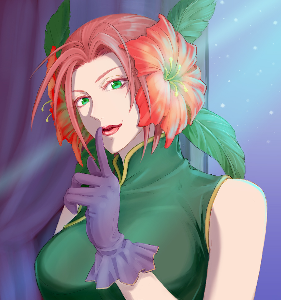 1girl, breasts, china_dress, chinese_clothes, comhiro, commentary_request, curtains, dress