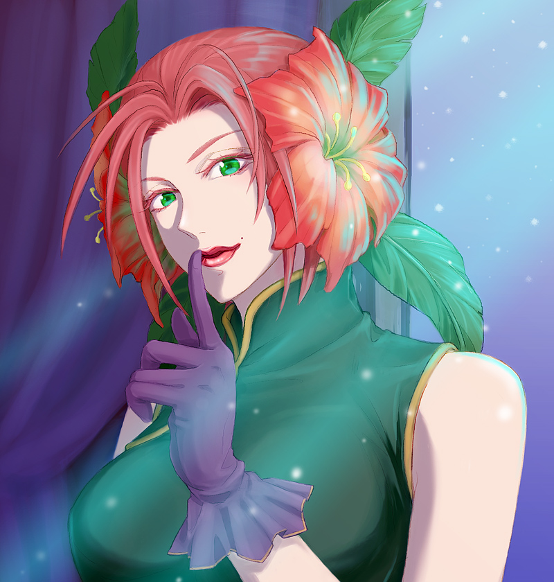 1girl, breasts, china_dress, chinese_clothes, comhiro, commentary_request, curtains, dress