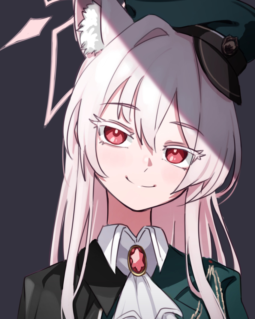 1girl, absurdres, akira_(blue_archive), akira_(miria)_(blue_archive), animal_ears, blue_archive, cat_ears, closed_mouth