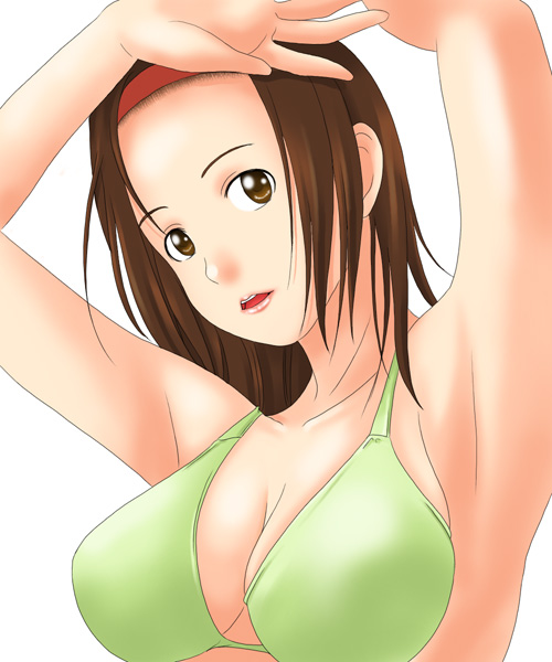 00s, 1girl, bra, female_focus, lingerie, maria-sama_ga_miteru, maria_sama, solo