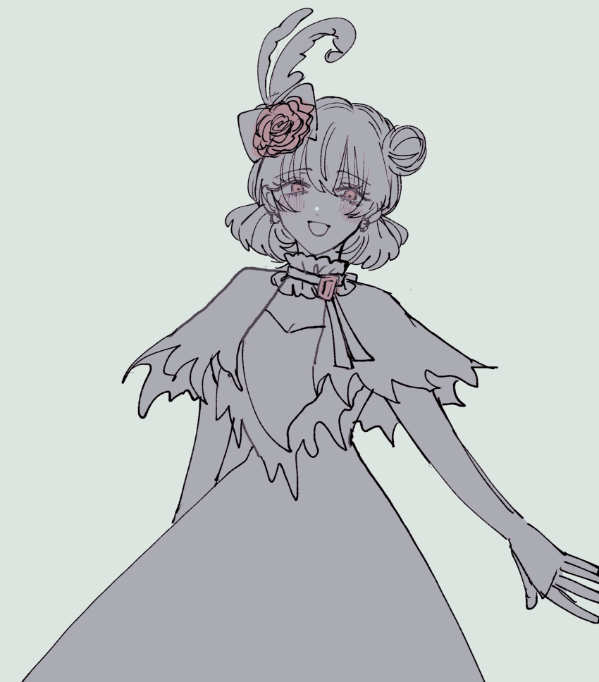 1girl, 47music2, disneyland, dress, feathers, flower, gloves, highres