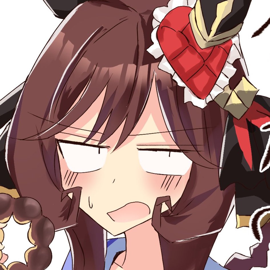 1girl, animal_ears, blush, braid, braided_hair_rings, brown_hair, ear_covers, ear_ornament