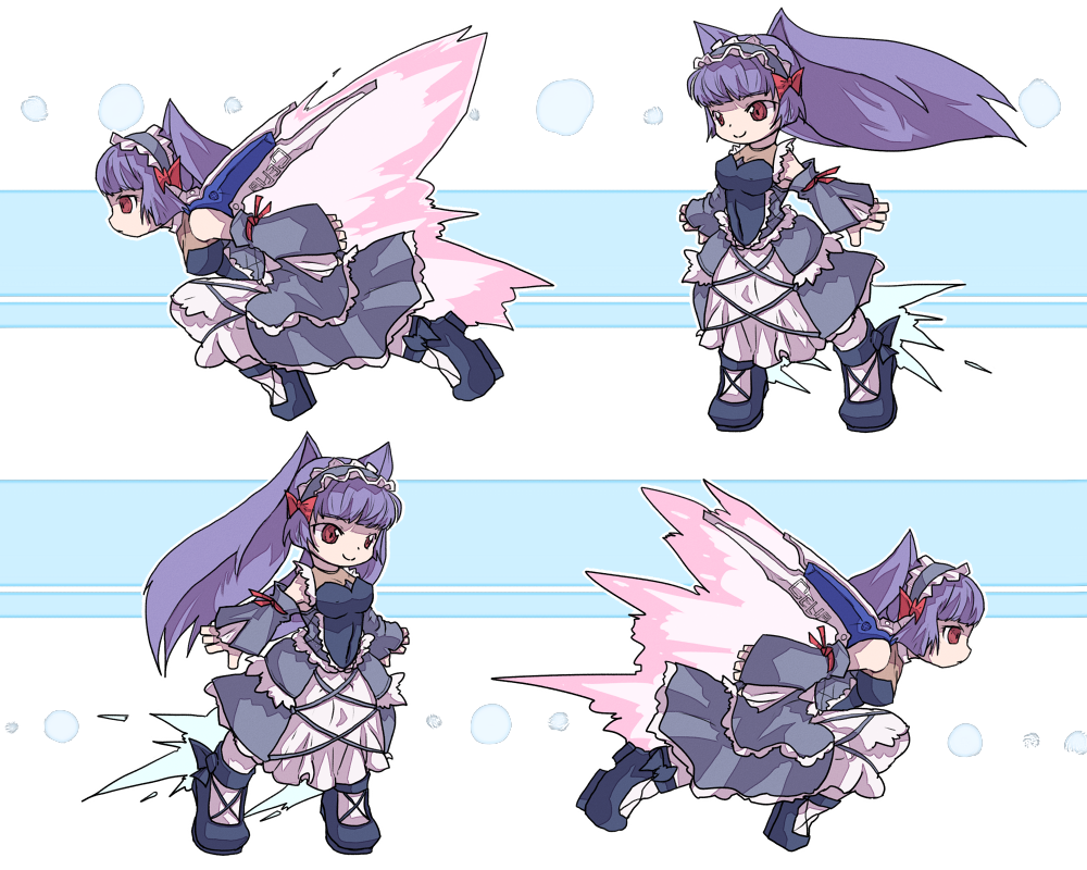 arc_system_works, bow, celia_(chaos_code), chaos_code, citolo, dress, fk_digital, gothic_lolita