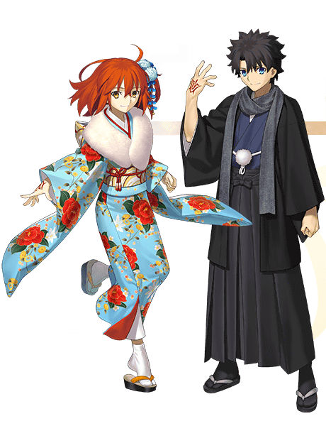 1boy, 1girl, ahoge, back_bow, belt, black_bow, black_hair, black_haori