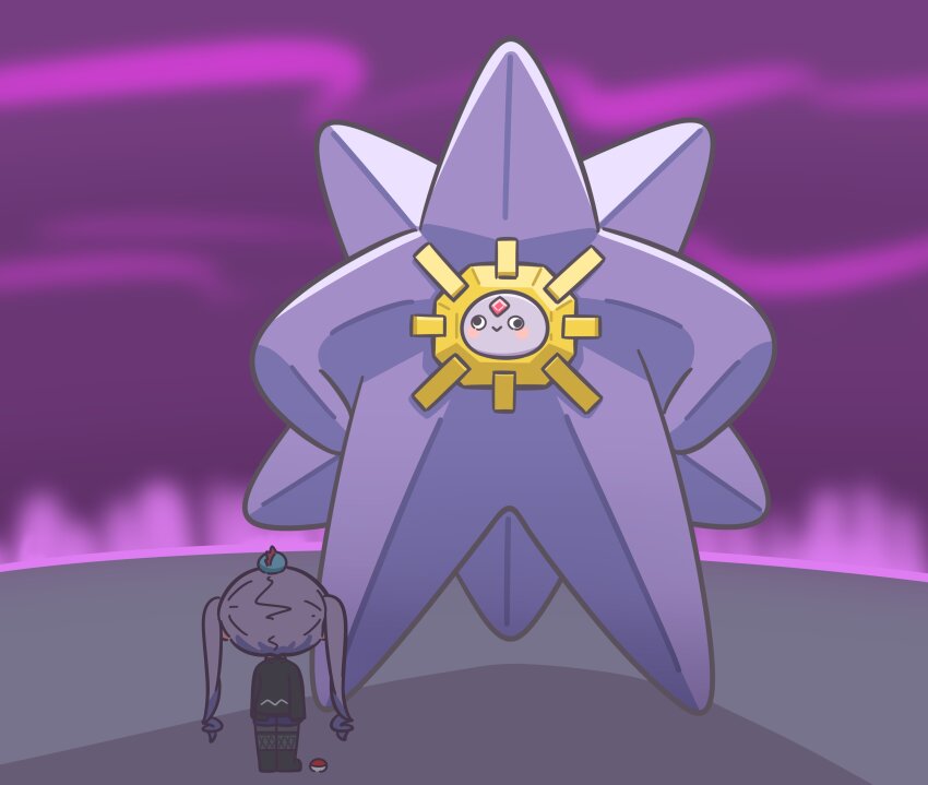 1girl, :>, absurdres, commentary, cosplay, english_commentary, gen_1_pokemon, gen_2_pokemon