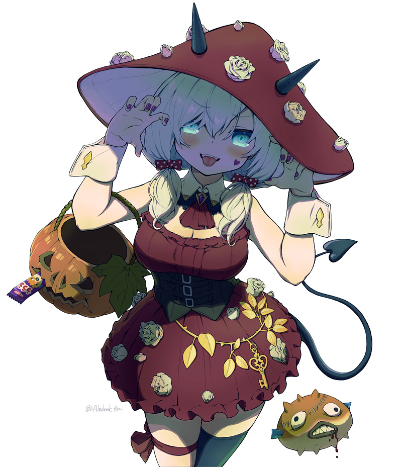 1girl, ars_almal, ars_almal_(1st_costume), ascot, black_corset, black_thighhighs, blue_eyes, blush