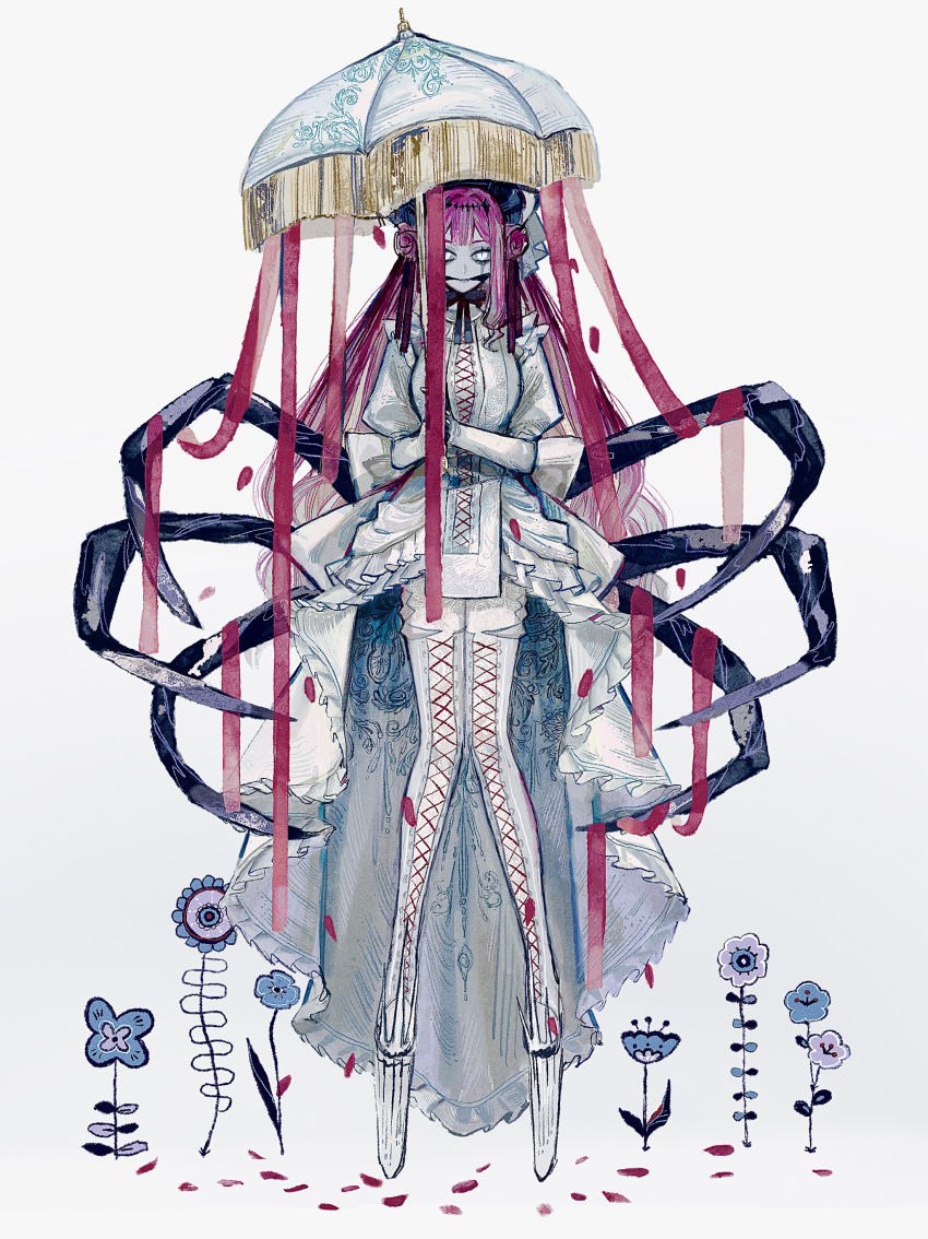 0onamae, 1girl, absurdres, baobhan_sith_(fate), baobhan_sith_(third_ascension)_(fate), breasts, commentary, dress