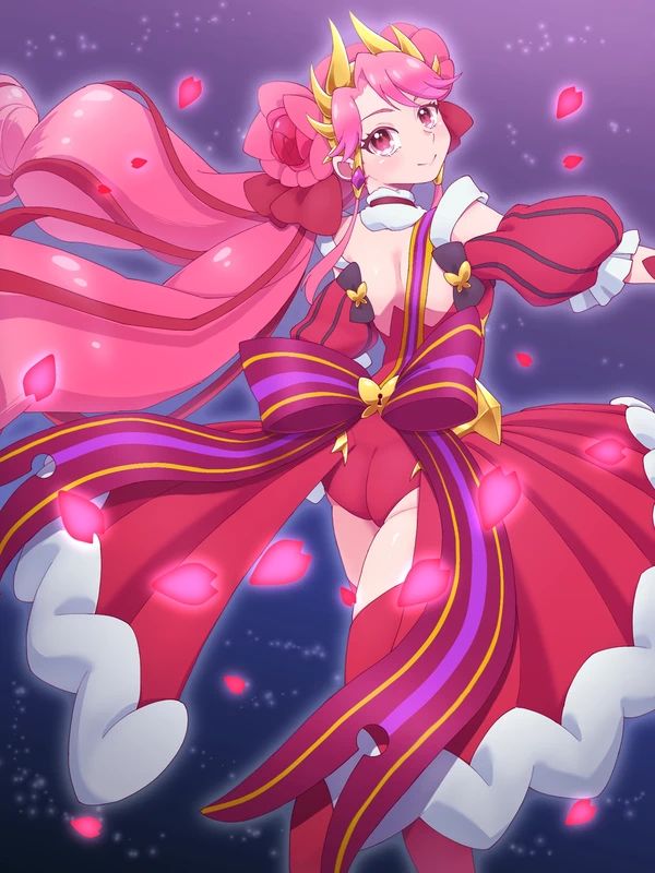 1girl, ass, chignon, leotard, princess_zeal, red_hair, red_leotard, tagme