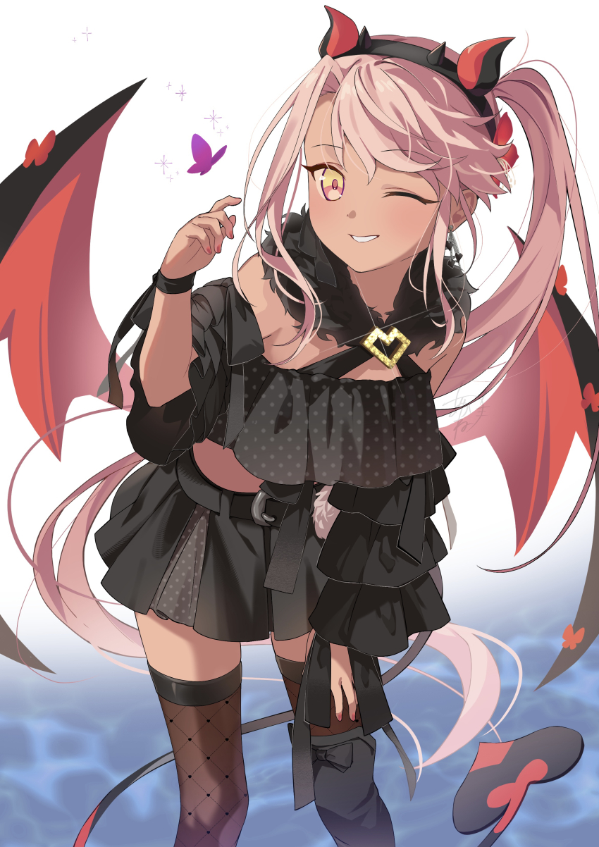 1girl, absurdres, akaneko016, bare_shoulders, blush, breasts, chloe_von_einzbern, chloe_von_einzbern_(celebratory_attire)