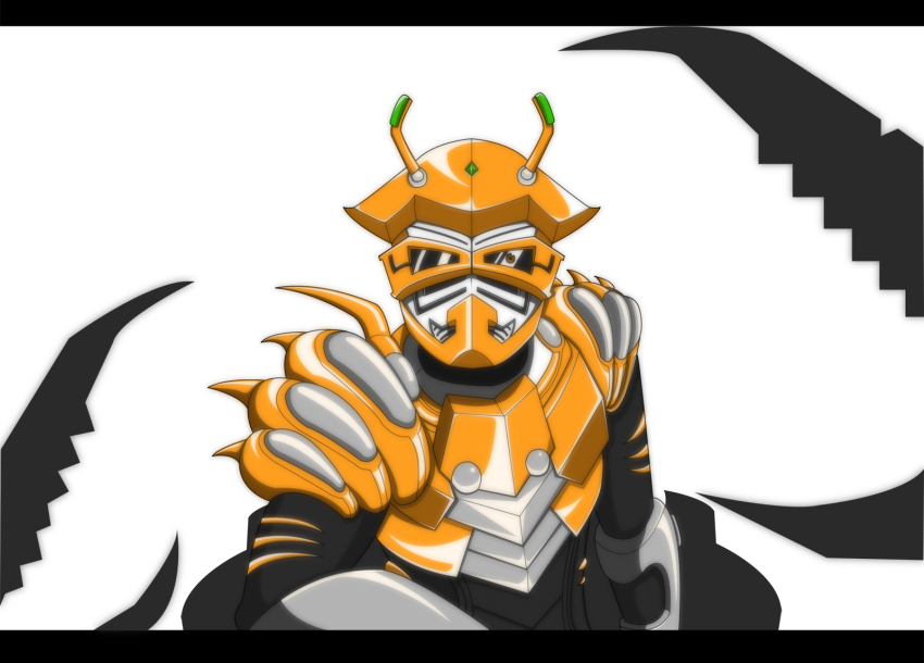 1boy, bad_id, bad_pixiv_id, claws, highres, impending_doom, kamen_rider, kamen_rider_ryuki_(series)