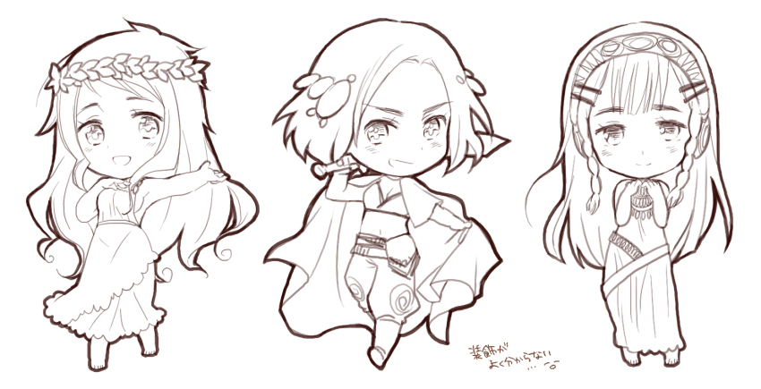 3girls, arm_up, armor, armpits, axis_powers_hetalia, bad_id, bad_pixiv_id, barefoot