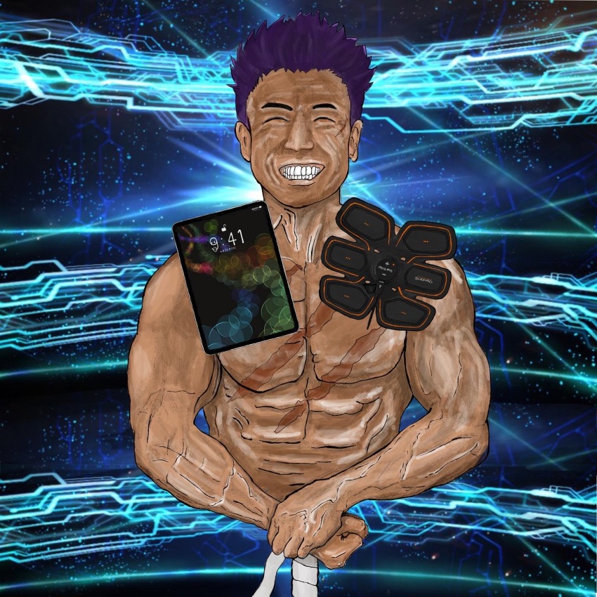 1boy, fate/grand_order, fate_(series), gacha_(game_mechanic), highres, male_focus, nakayama_kinni-kun, summoning_(chaldea)_(fate)