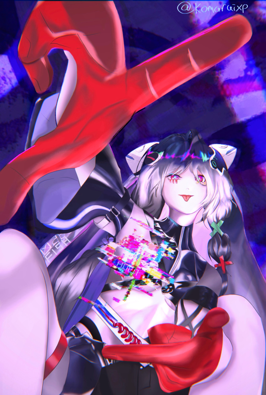 000_(path_to_nowhere), 1girl, absurdres, drawer, help_(phrase), highres, non-web_source, one-hour_drawing_challenge