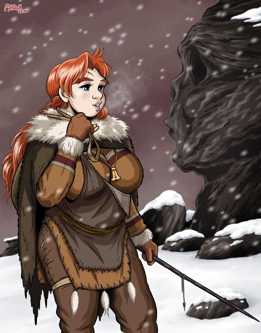 1girl, 2024, ass, backpack, bag, blue_eyes, blush, braid