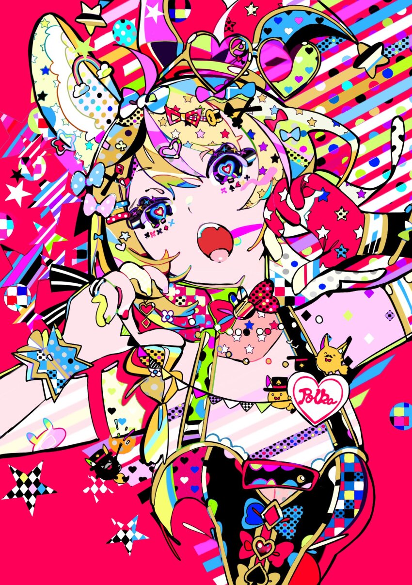 1girl, absurdly_detailed_composition, ahoge, animal_ear_fluff, animal_ears, blonde_hair, blue_bow, bow