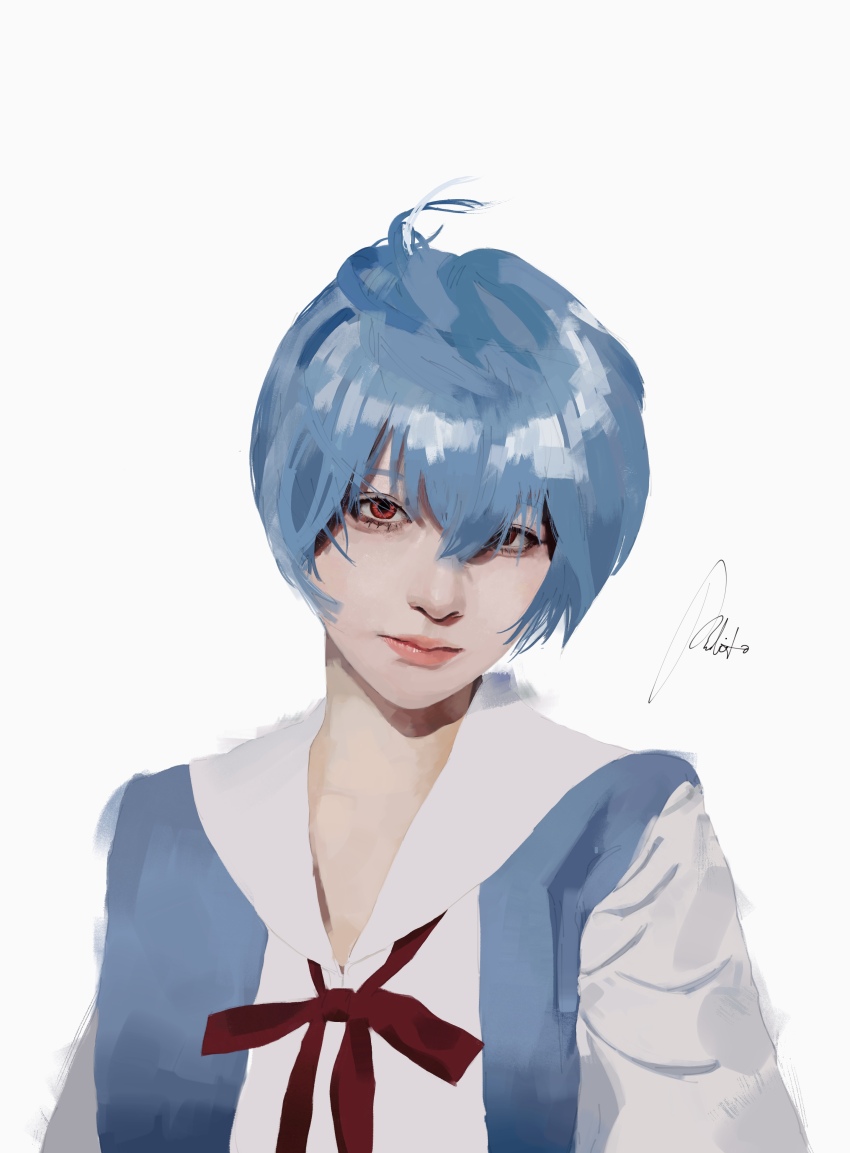 absurdres, ayanami_rei, ayanami_rei_(cosplay), bukito, cosplay, highres, neon_genesis_evangelion