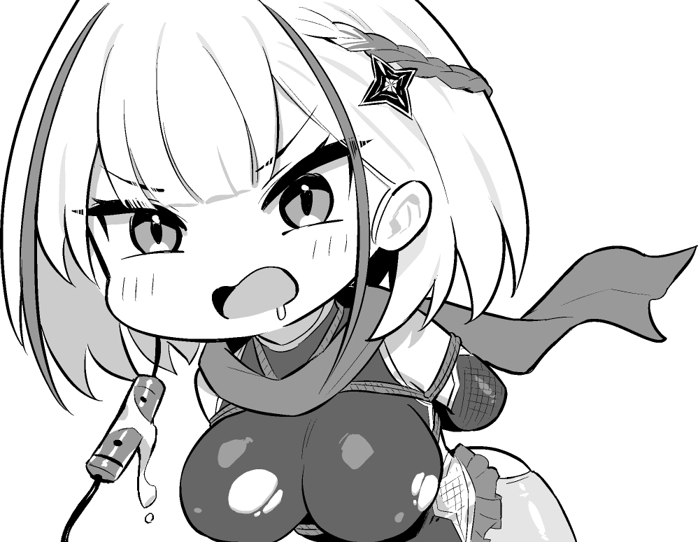 1girl, arms_behind_back, azur_lane, azur_lane:_slow_ahead, bdsm, bondage, bound, braid